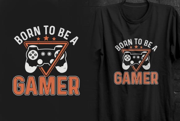 Born to Be a Gamer Vintage Gaming Tshirt Review