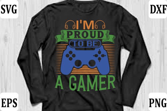 Gaming Gamer T-shirt Design: Bold Graphics
