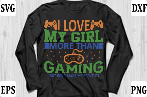 Gaming Gamer T-Shirt Design Graphics & Designs