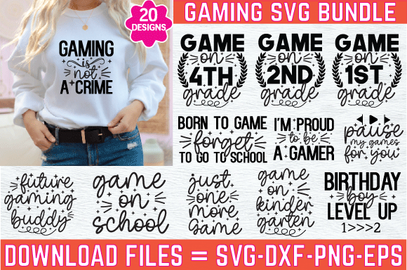 Gaming Graphics for T-Shirt Designs