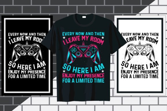 Gaming Graphics for T-Shirt Designs