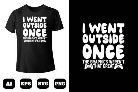 Gaming T-shirt Design 109: Graphics for T-Shirt Designs