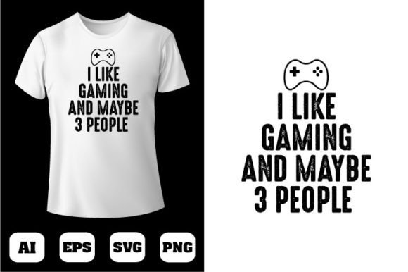 Gaming T-Shirt Design 116 Graphics