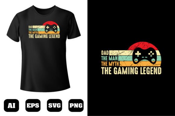 Gaming T-shirt Design 117 Graphics