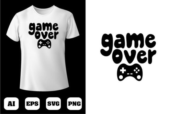 Gaming T-shirt Design 121: Graphics for T-Shirt Designs