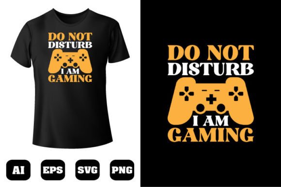 Gaming T-shirt Design 63: Graphics & T-Shirt Designs