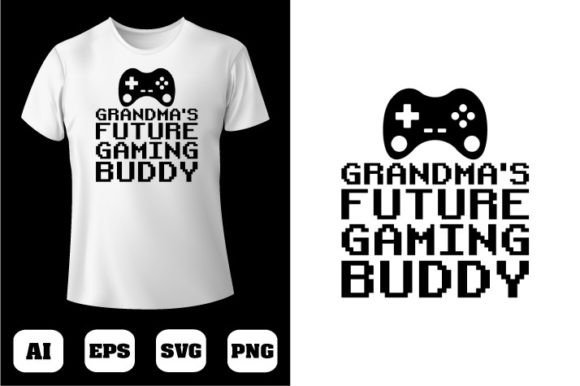 Gaming T-shirt Design 99: Graphics & T-Shirt Designs